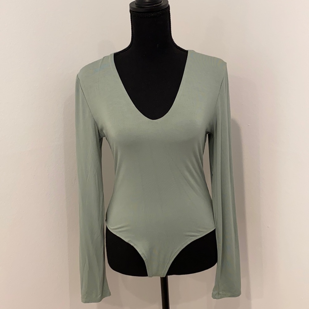 Green bodysuit